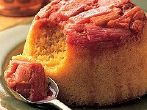 Rhubarb Pudding
